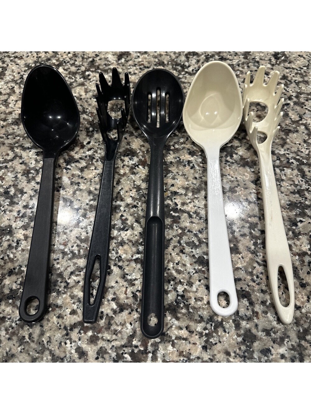 Lot of 5 VTG  TAYLOR MADE PRODUCTS Plastic Utensils Spatula Tupperware